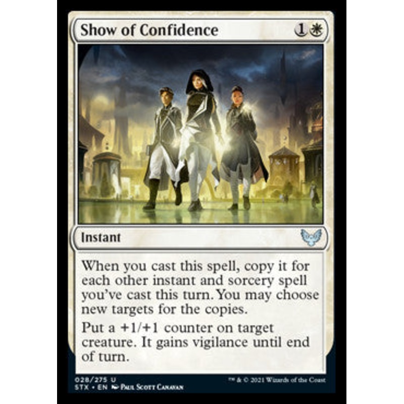 Show of Confidence [Strixhaven: School of Mages]