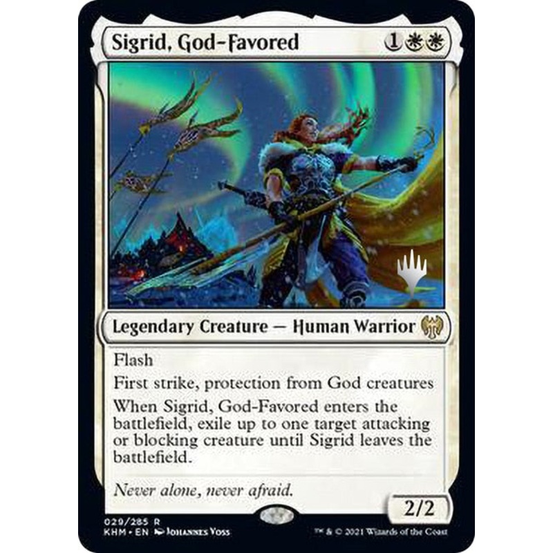 Sigrid, God-Favored (Promo Pack) [Kaldheim Promos]