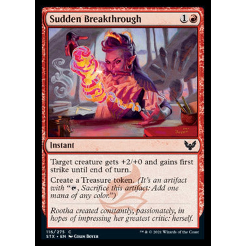 Sudden Breakthrough [Strixhaven: School of Mages]