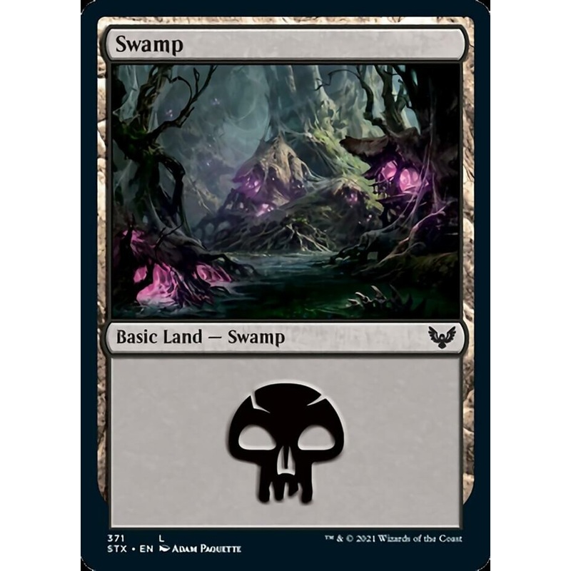 Swamp (371) [Strixhaven: School of Mages]