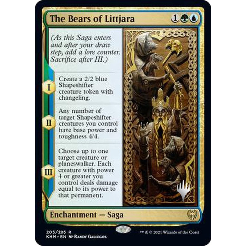 The Bears of Littjara (Promo Pack) [Kaldheim Promos]