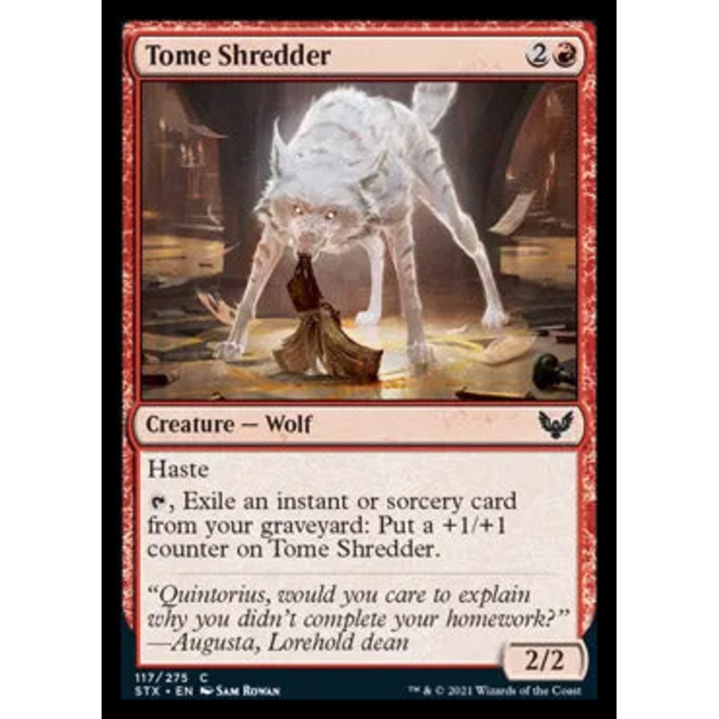 Tome Shredder [Strixhaven: School of Mages]