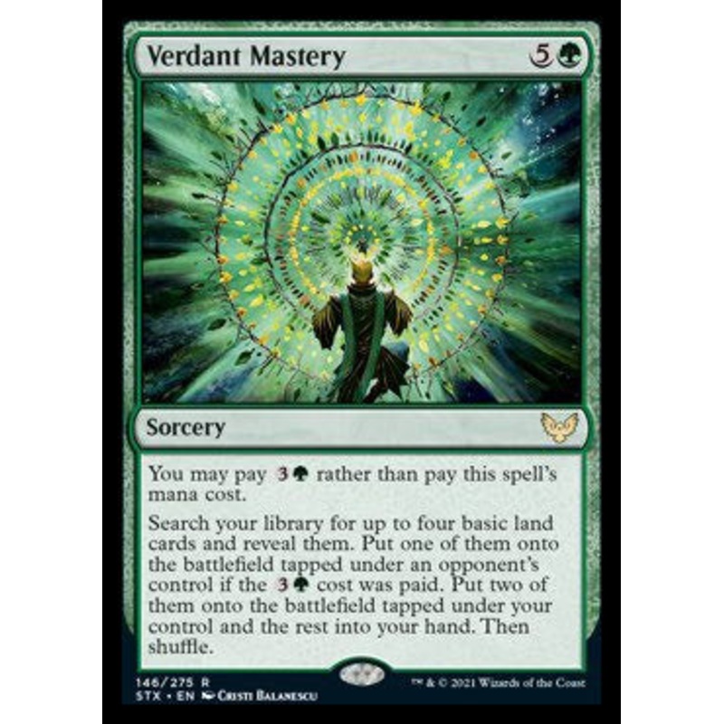 Verdant Mastery [Strixhaven: School of Mages]