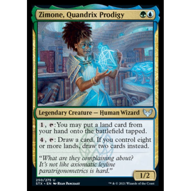 Zimone, Quandrix Prodigy [Strixhaven: School of Mages]