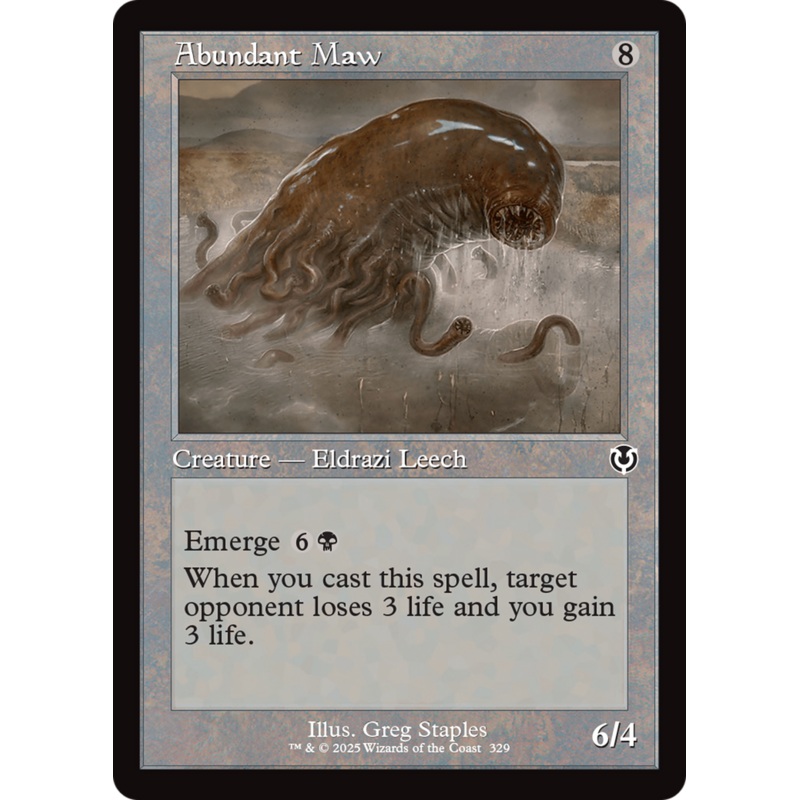 Abundant Maw (Retro Frame) [Innistrad Remastered]