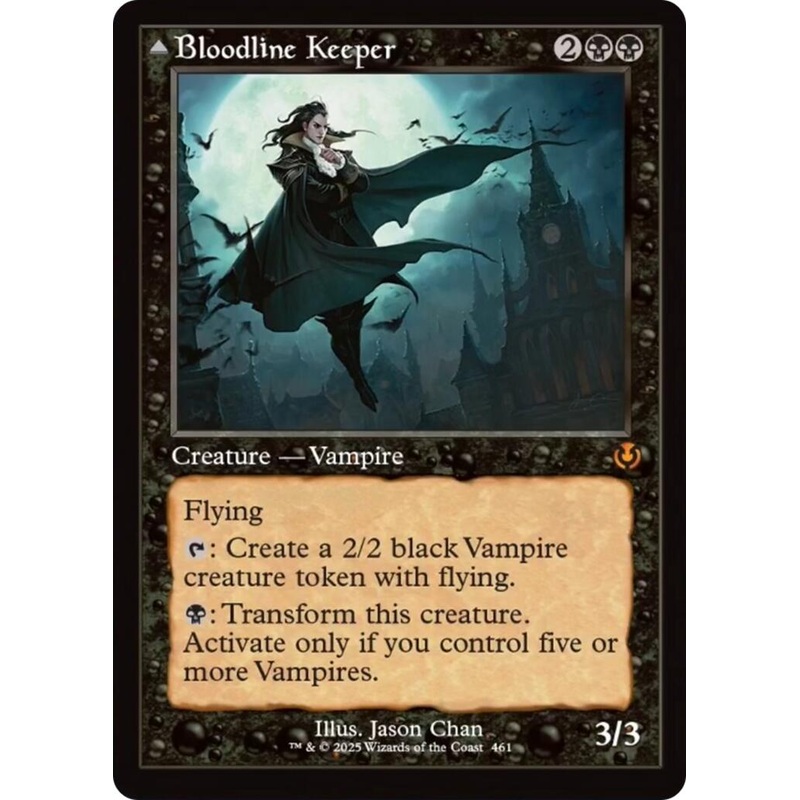 Bloodline Keeper // Lord of Lineage (Retro Frame) [Innistrad Remastered]