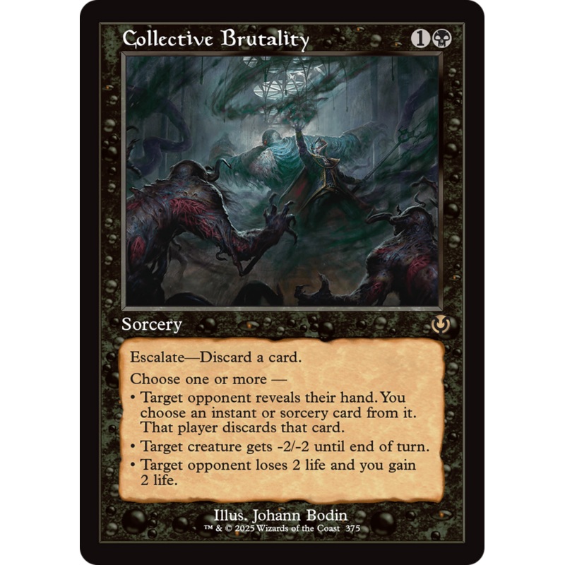 Collective Brutality (Retro Frame) [Innistrad Remastered]