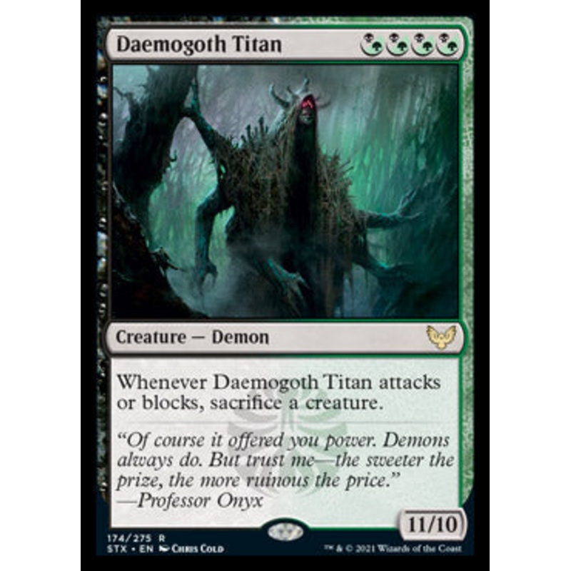 Daemogoth Titan [Strixhaven: School of Mages]
