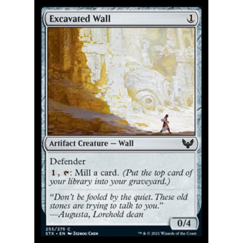 Excavated Wall [Strixhaven: School of Mages]