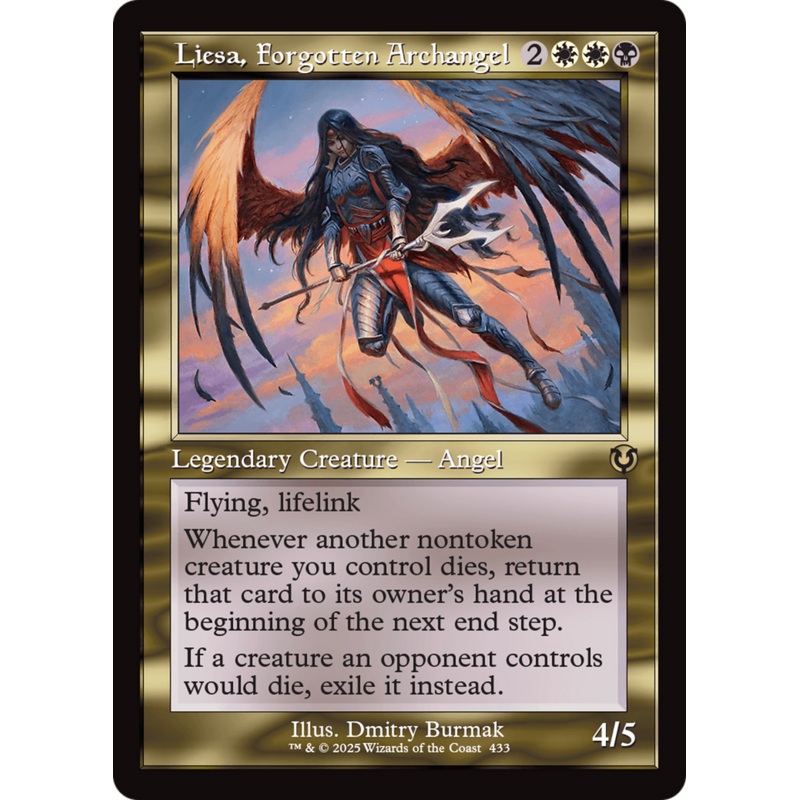 Liesa, Forgotten Archangel (Retro Frame) [Innistrad Remastered]