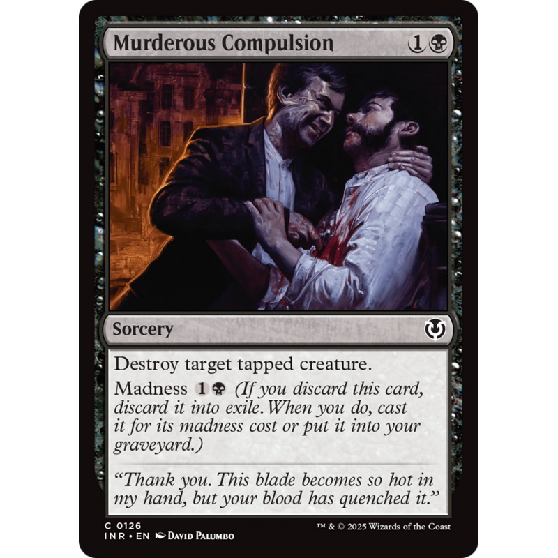 Murderous Compulsion [Innistrad Remastered]