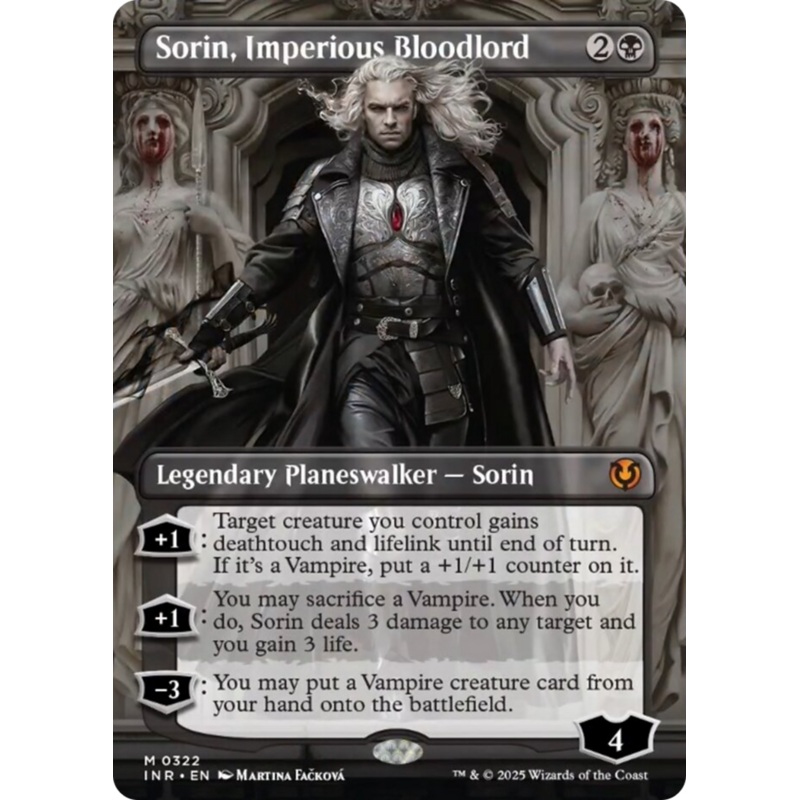 Sorin, Imperious Bloodlord (Borderless) [Innistrad Remastered]