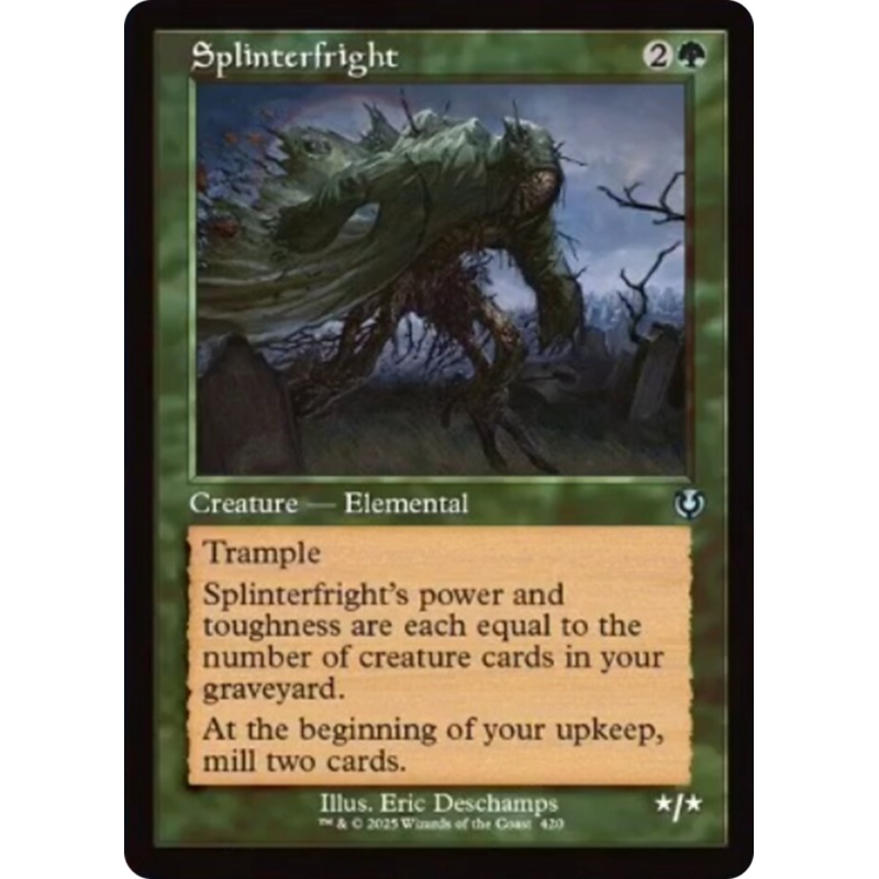 Splinterfright (Retro Frame) [Innistrad Remastered]