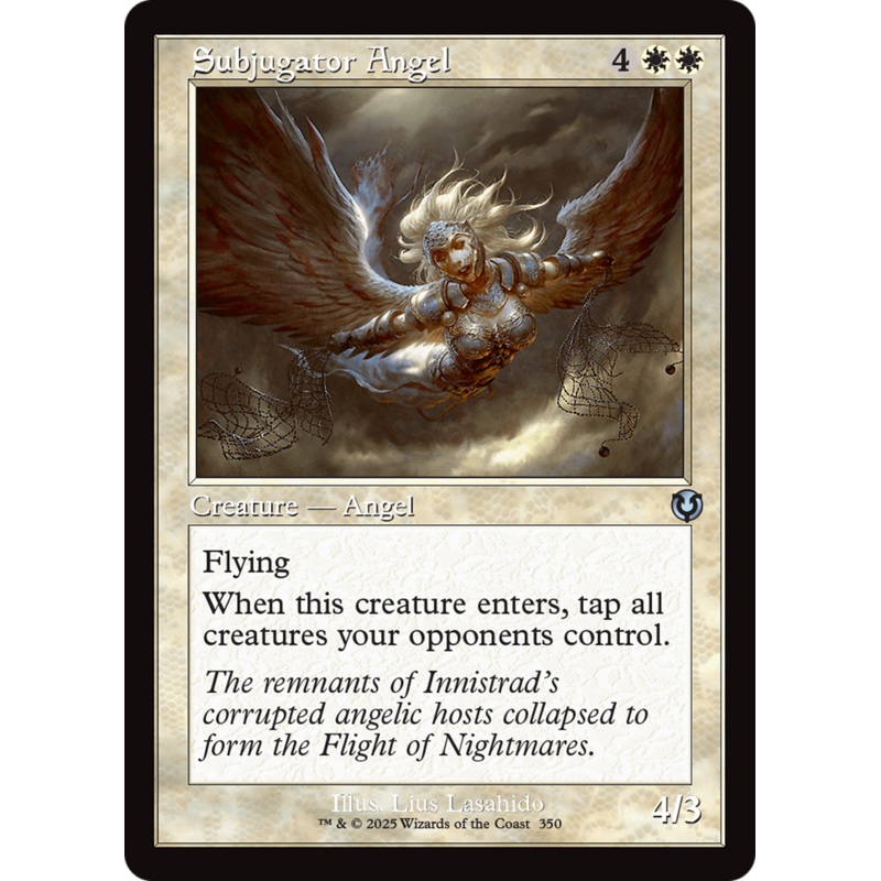 Subjugator Angel (Retro Frame) [Innistrad Remastered]