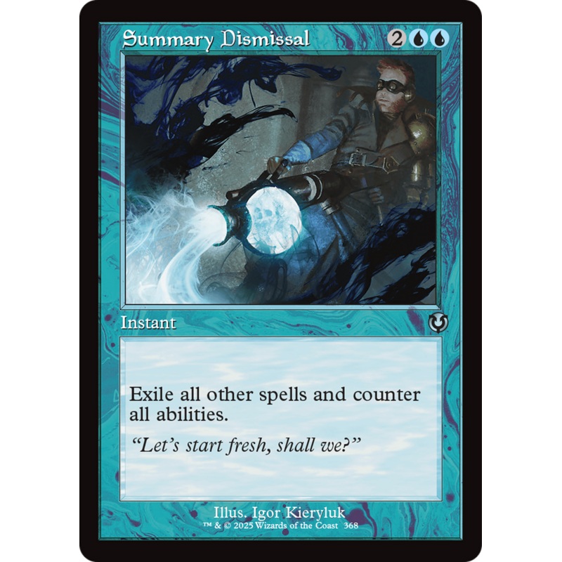 Summary Dismissal (Retro Frame) [Innistrad Remastered]