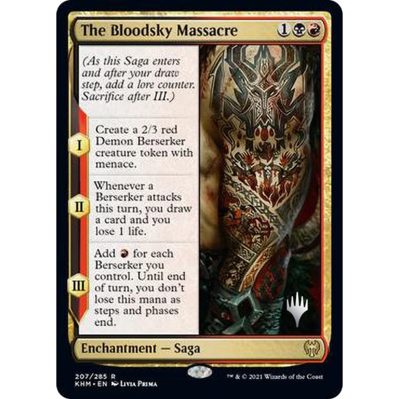 The Bloodsky Massacre (Promo Pack) [Kaldheim Promos]