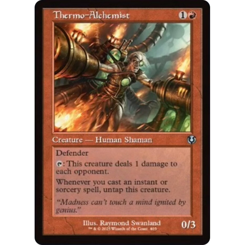 Thermo-Alchemist (Retro Frame) [Innistrad Remastered]