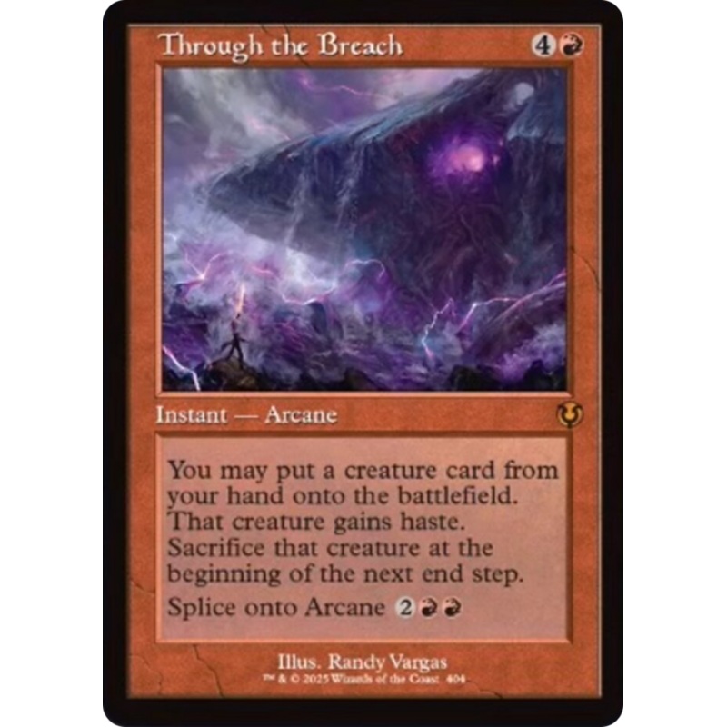 Through the Breach (Retro Frame) [Innistrad Remastered]