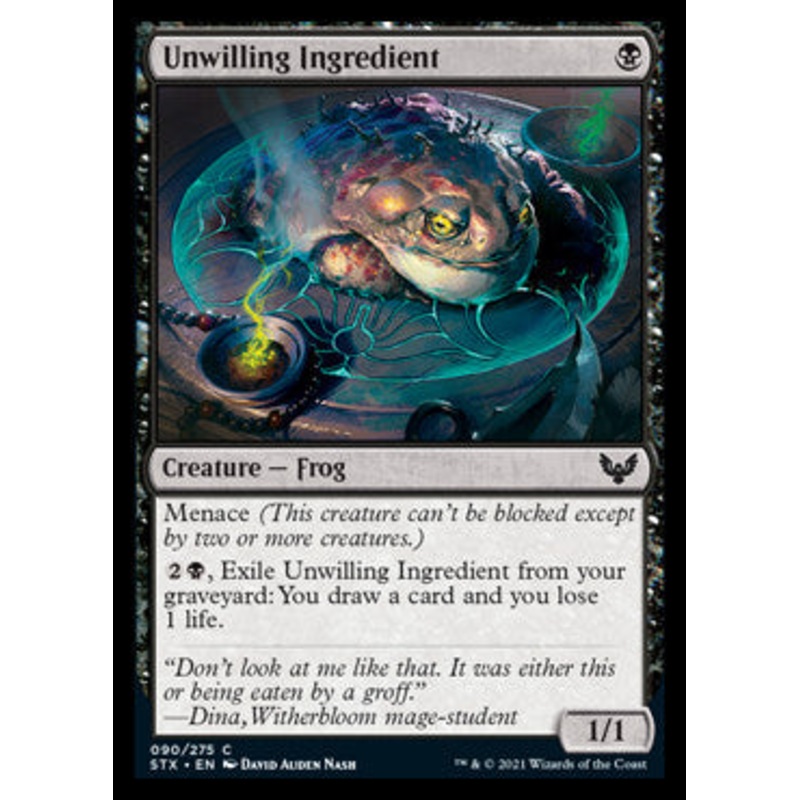 Unwilling Ingredient [Strixhaven: School of Mages]