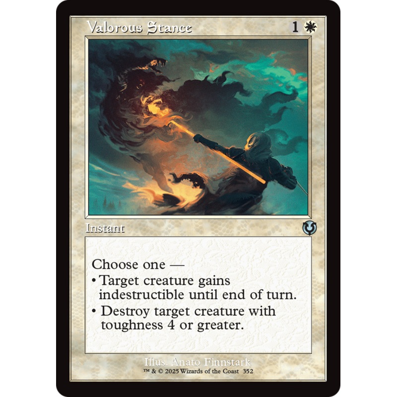 Valorous Stance (Retro Frame) [Innistrad Remastered]