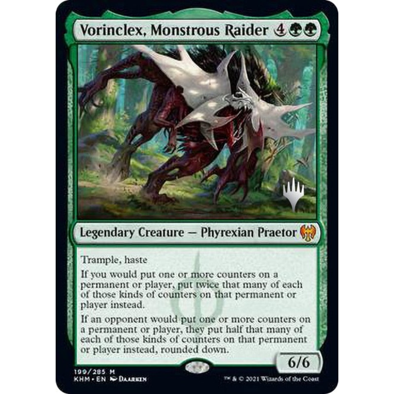 Vorinclex, Monstrous Raider (Promo Pack) [Kaldheim Promos]