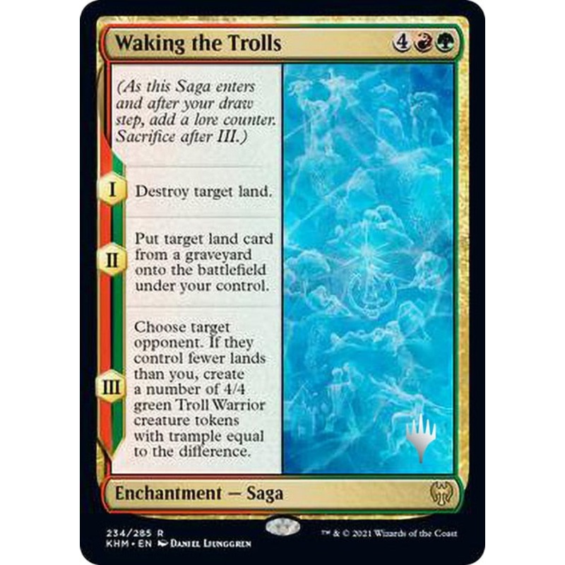 Waking the Trolls (Promo Pack) [Kaldheim Promos]