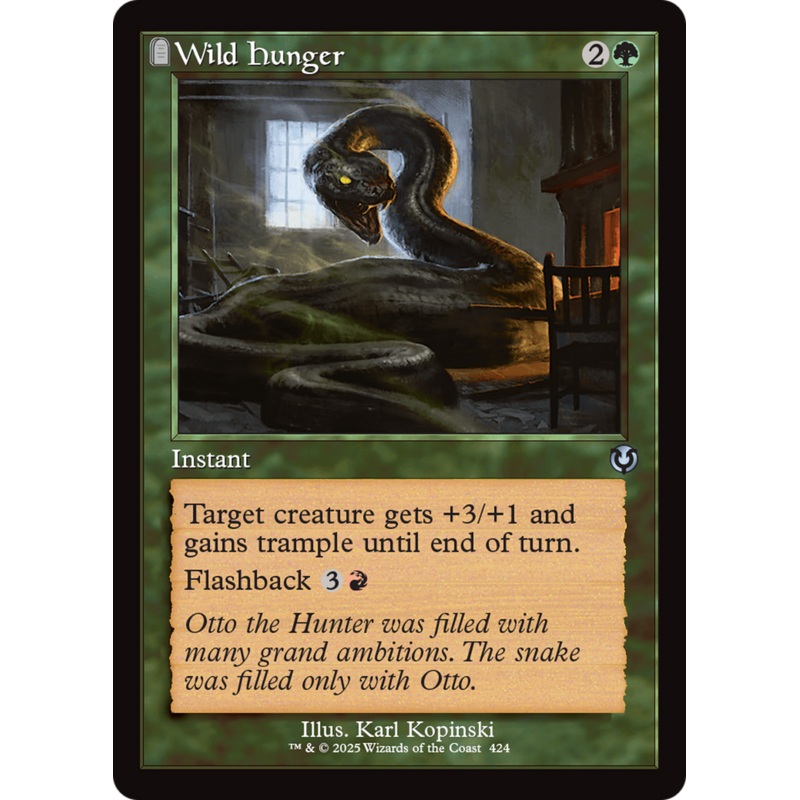Wild Hunger (Retro Frame) [Innistrad Remastered]
