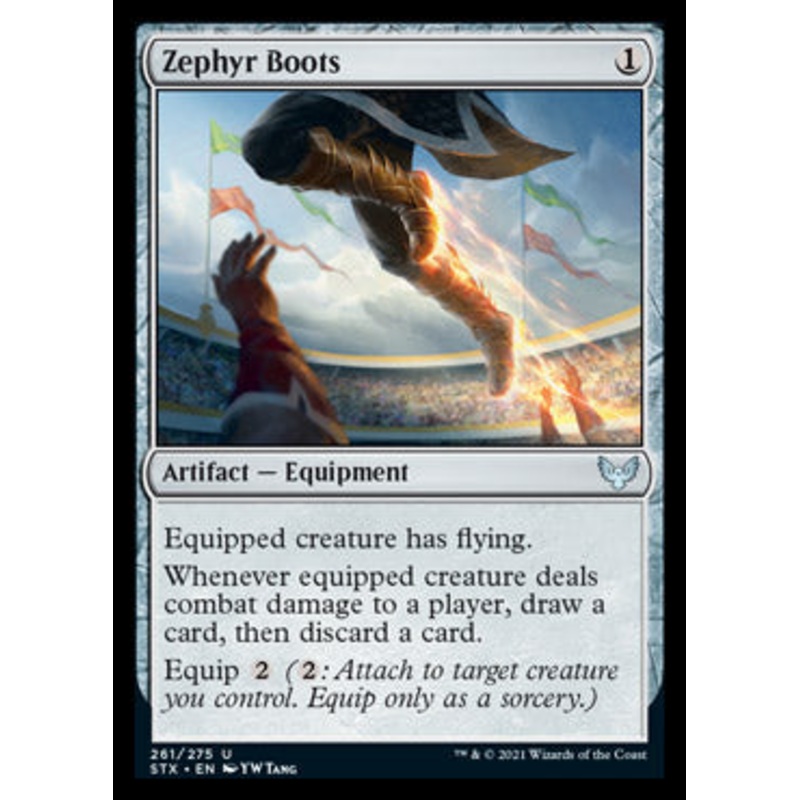 Zephyr Boots [Strixhaven: School of Mages]