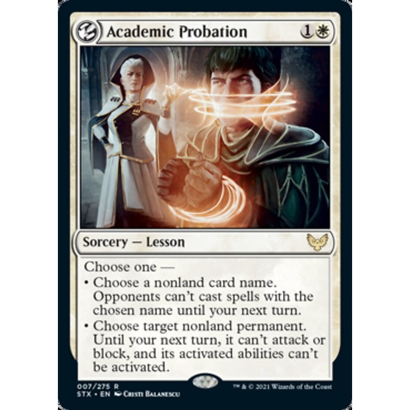 Academic Probation [Strixhaven: School of Mages]