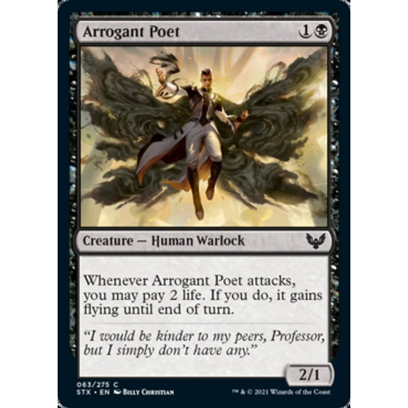 Arrogant Poet [Strixhaven: School of Mages]