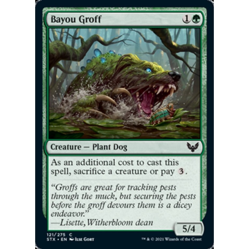Bayou Groff [Strixhaven: School of Mages]