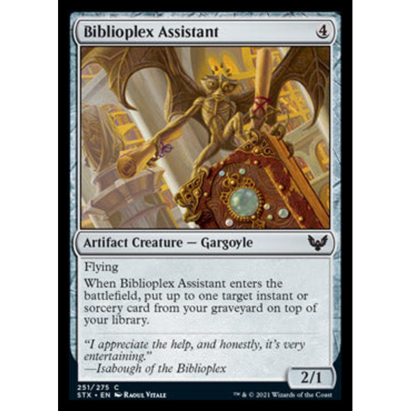 Biblioplex Assistant [Strixhaven: School of Mages]