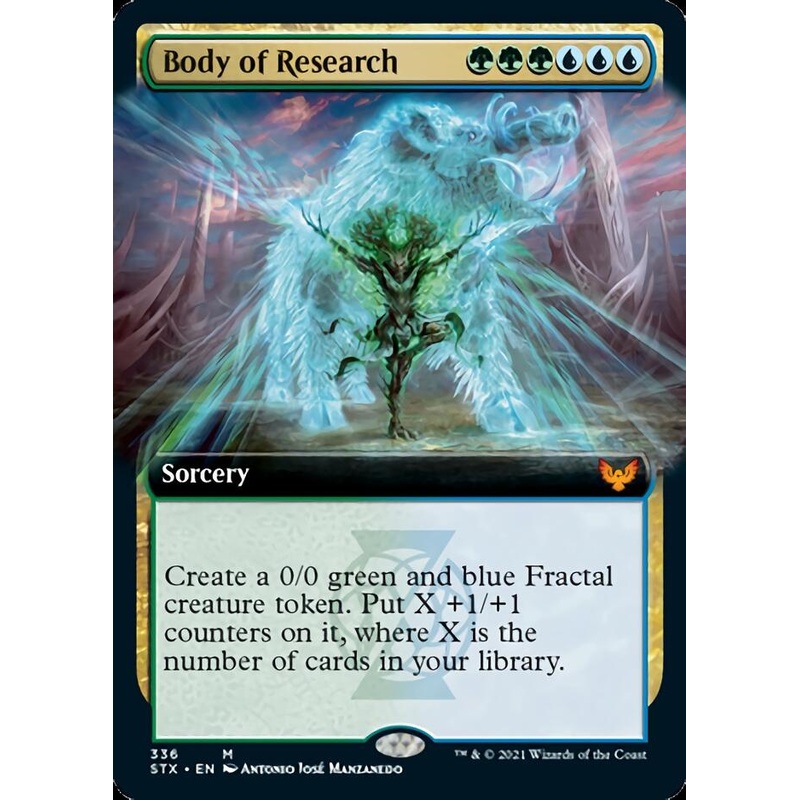 Body of Research (Extended Art) [Strixhaven: School of Mages]