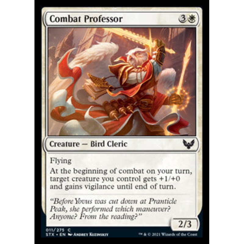 Combat Professor (011/275) [Strixhaven: School of Mages]