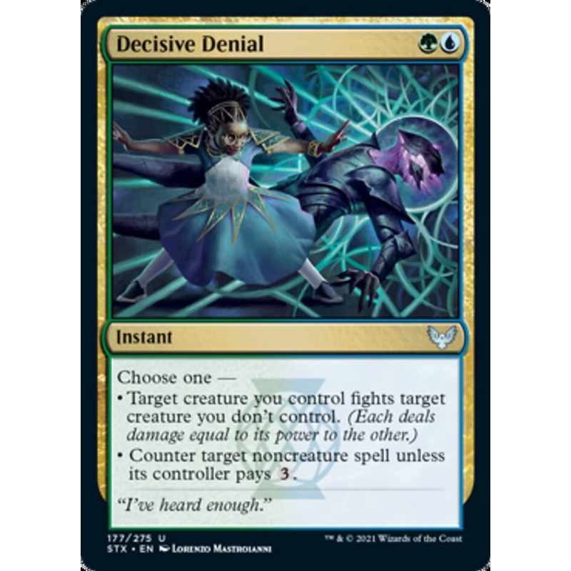 Decisive Denial [Strixhaven: School of Mages]