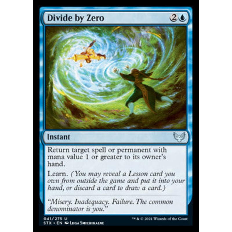 Divide by Zero [Strixhaven: School of Mages]