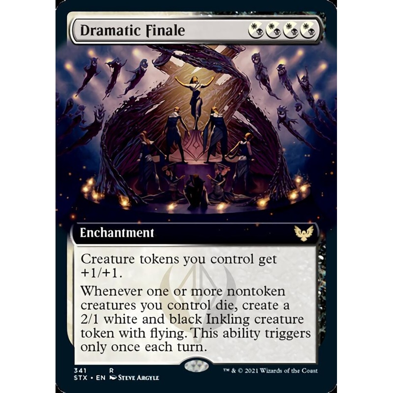 Dramatic Finale (Extended Art) [Strixhaven: School of Mages]