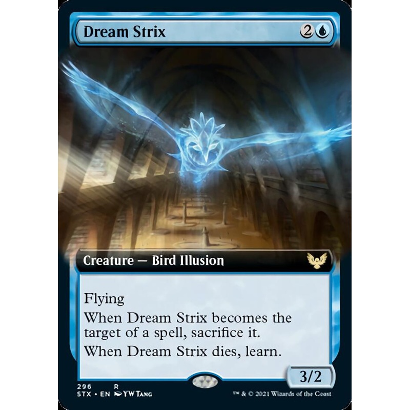 Dream Strix (Extended Art) [Strixhaven: School of Mages]