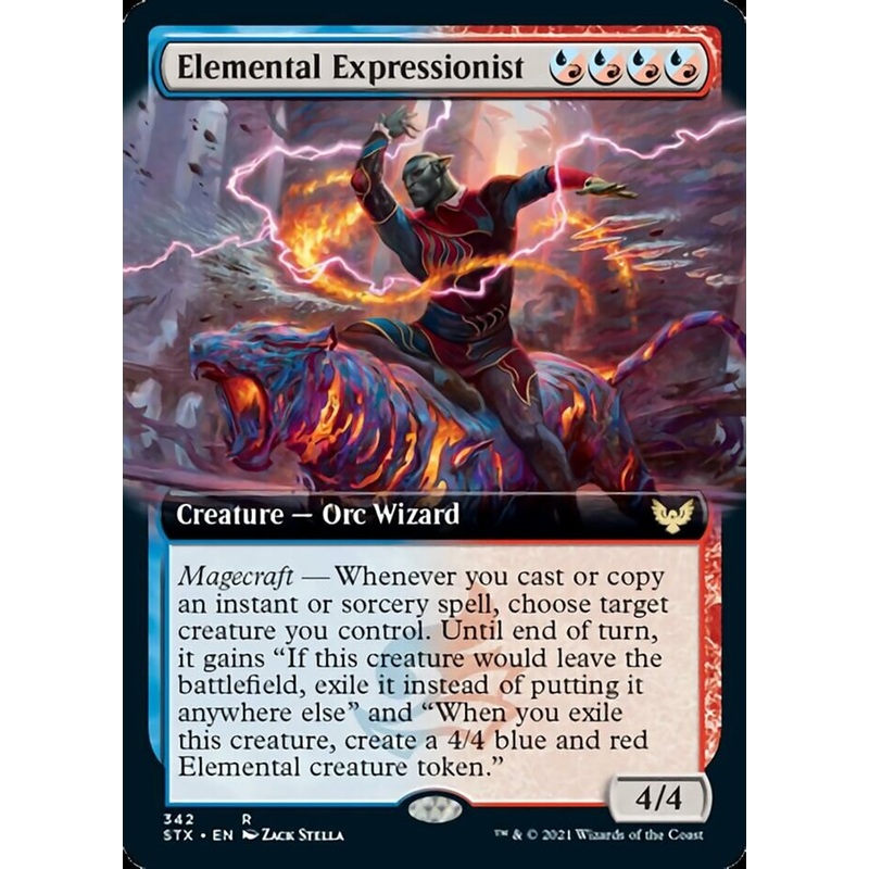 Elemental Expressionist (Extended Art) [Strixhaven: School of Mages]