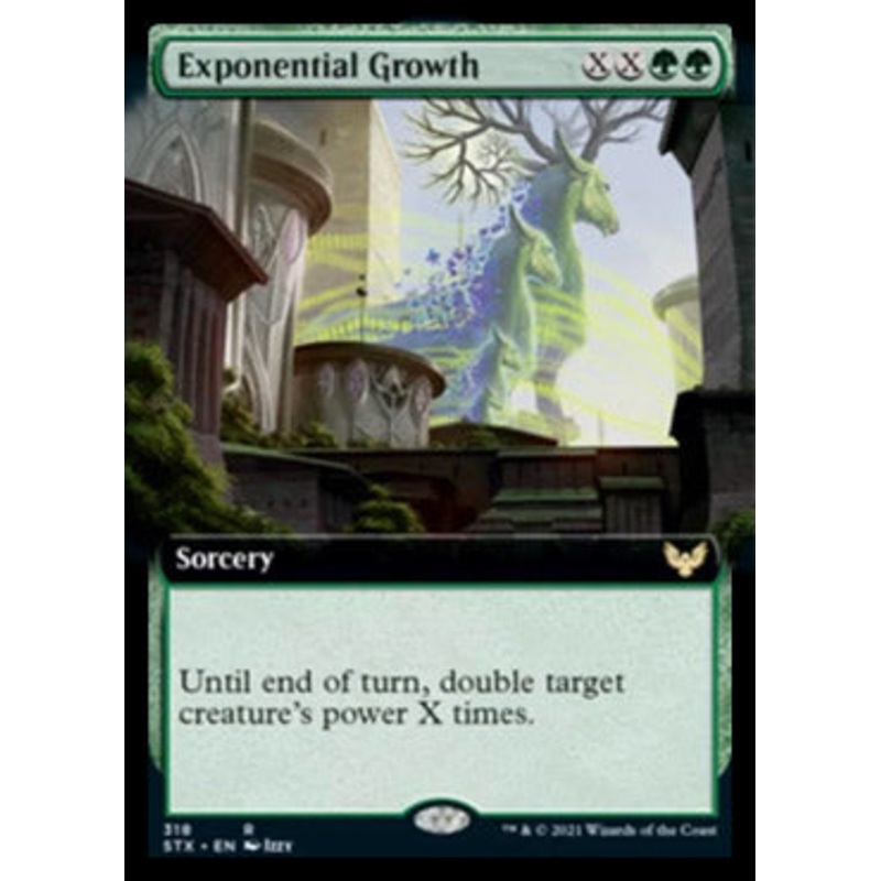 Exponential Growth (Extended Art) [Strixhaven: School of Mages]