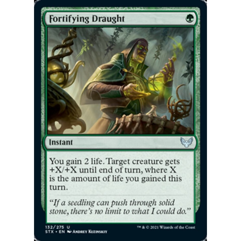 Fortifying Draught [Strixhaven: School of Mages]