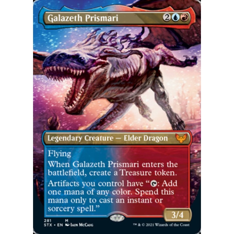 Galazeth Prismari (Borderless Alternate Art) [Strixhaven: School of Mages]