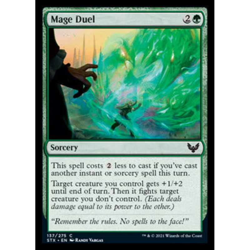 Mage Duel [Strixhaven: School of Mages]
