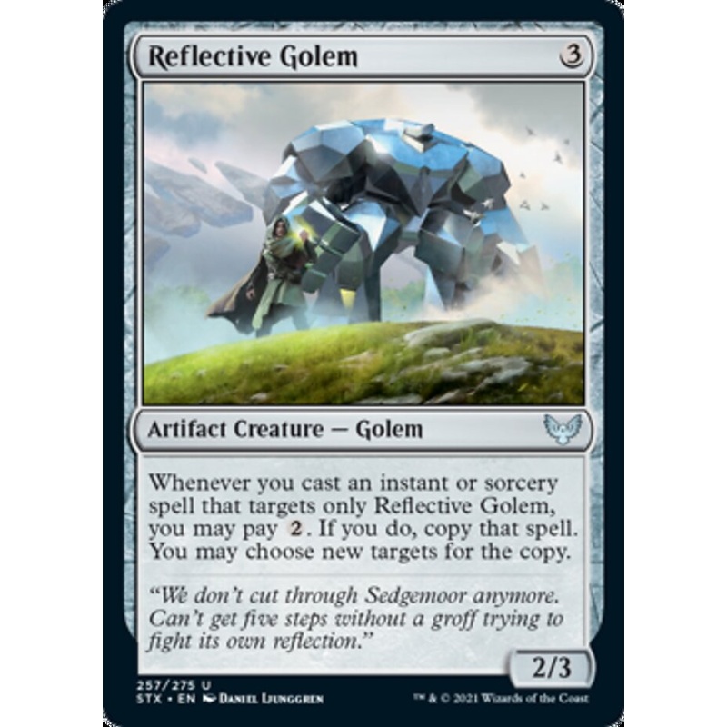Reflective Golem [Strixhaven: School of Mages]