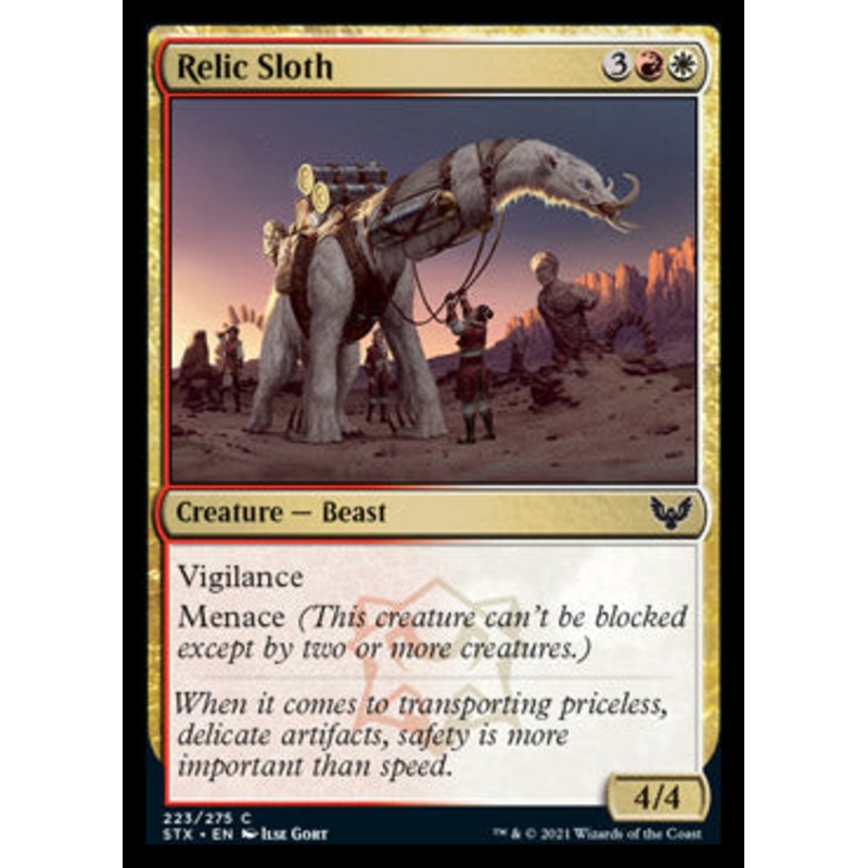 Relic Sloth [Strixhaven: School of Mages]