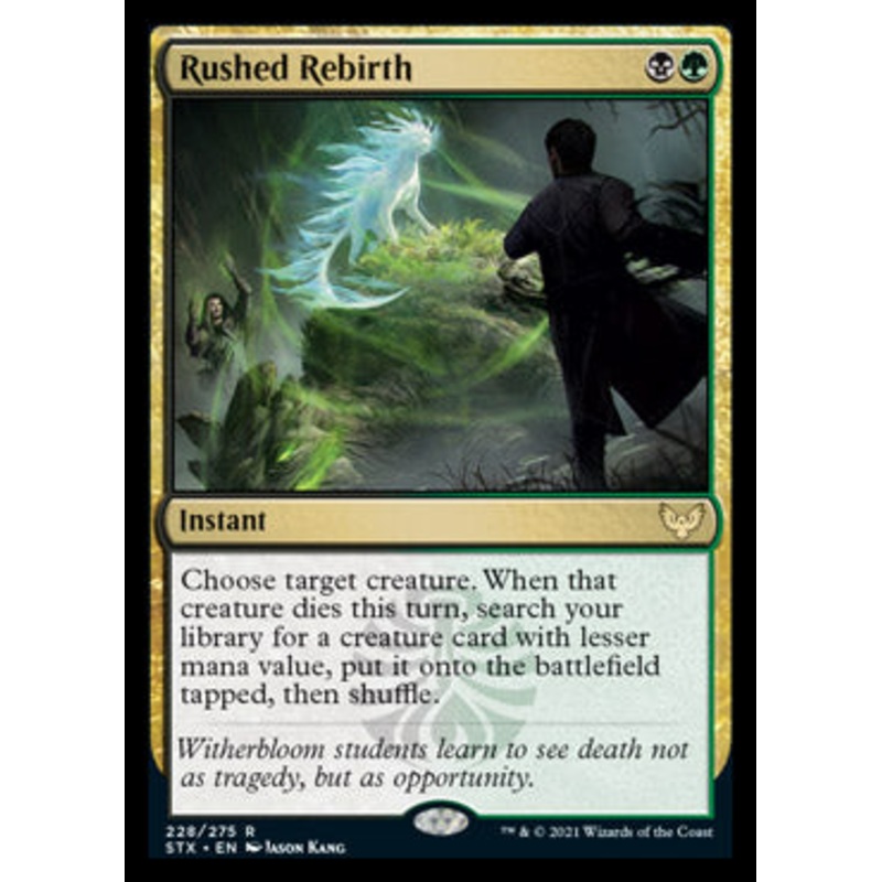 Rushed Rebirth [Strixhaven: School of Mages]