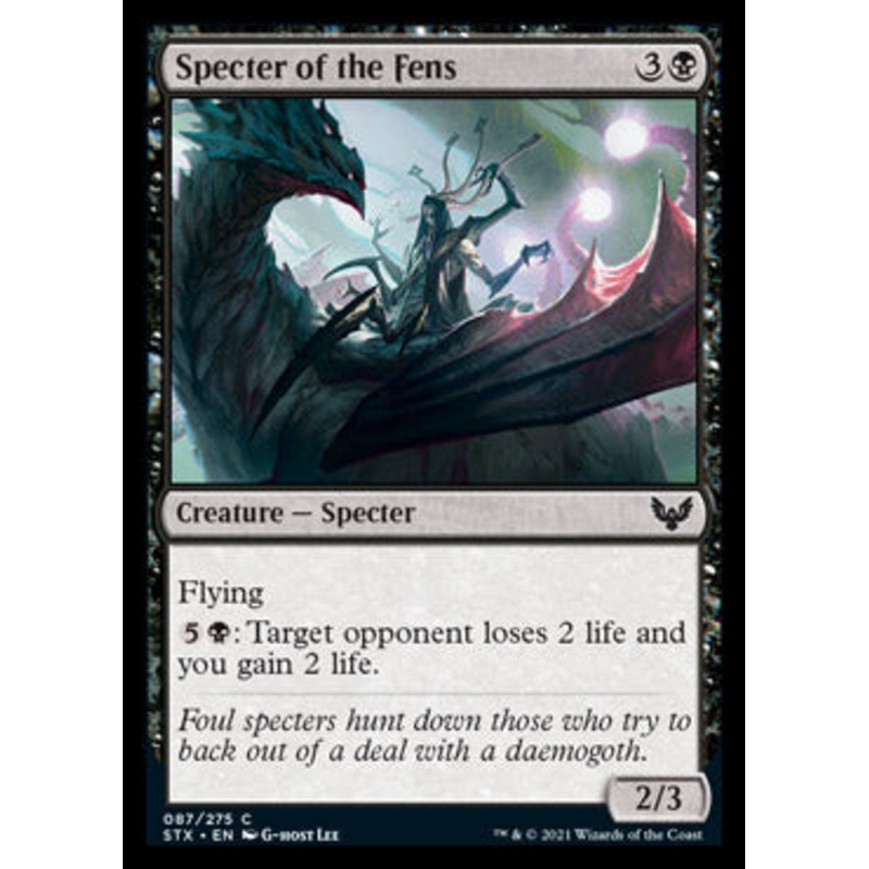 Specter of the Fens [Strixhaven: School of Mages]