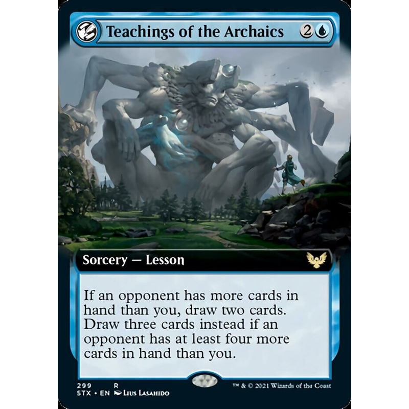 Teachings of the Archaics (Extended Art) [Strixhaven: School of Mages]