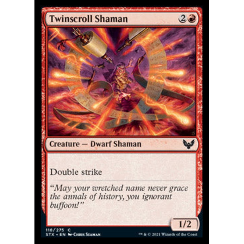 Twinscroll Shaman [Strixhaven: School of Mages]