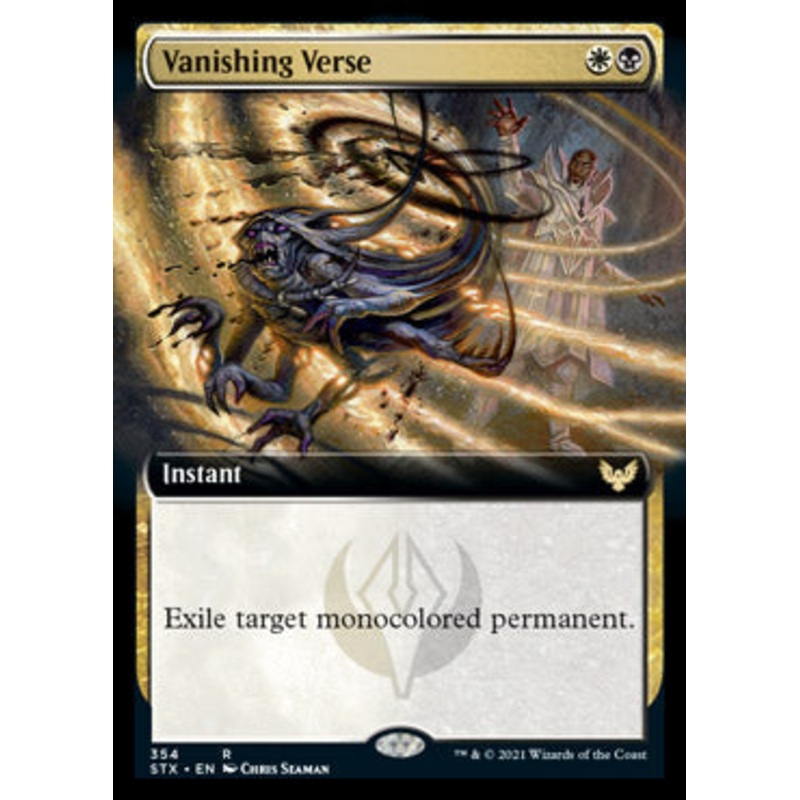 Vanishing Verse (Extended Art) [Strixhaven: School of Mages]
